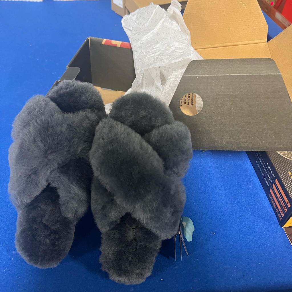 Gray Slippers
